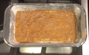 Banana Bread ready for the oven