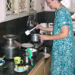 cooking in my in-laws kitchen