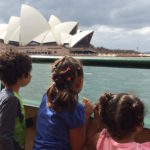 Sydney with the kids