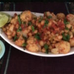 spiced cauliflower and chickpeas